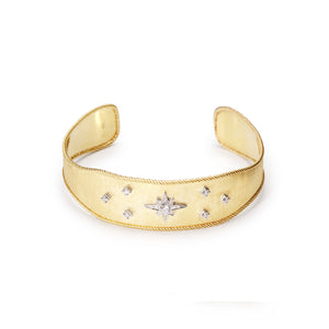 Nebu bracelet with diamonds 1.8 cm 