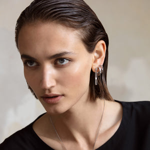 Essential Semicircle Baguette Earrings